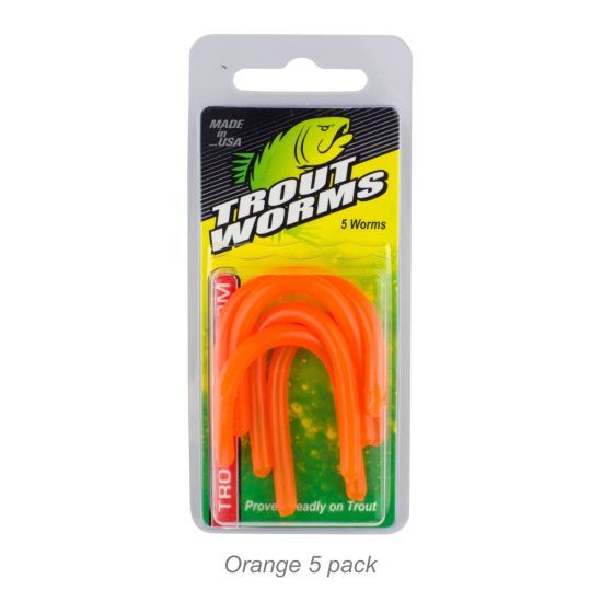 Trout Worms | Orange
