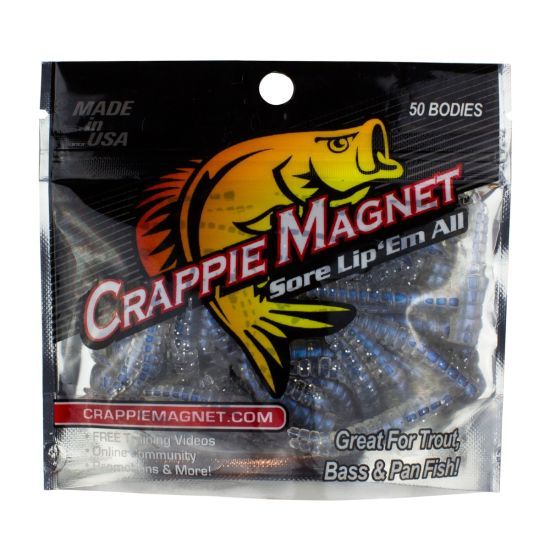 Crappie Magnet Body Pack 50pc | Salt &amp; Pepper
