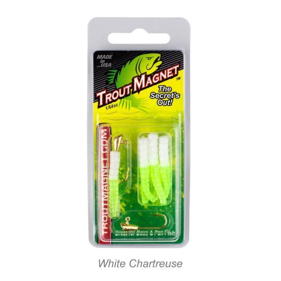 Trout Magnet 9pc Pack | White/Chartreuse