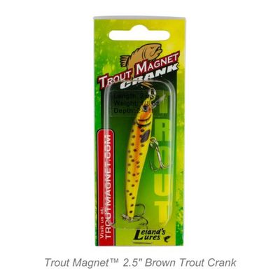 Trout Magnet 2.5" Crank | Brown Trout