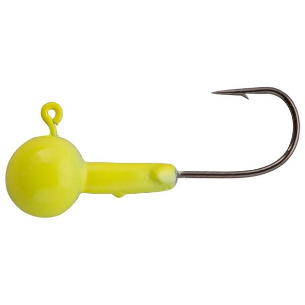 Double Cross 1/32oz Jig Head | Chartreuse