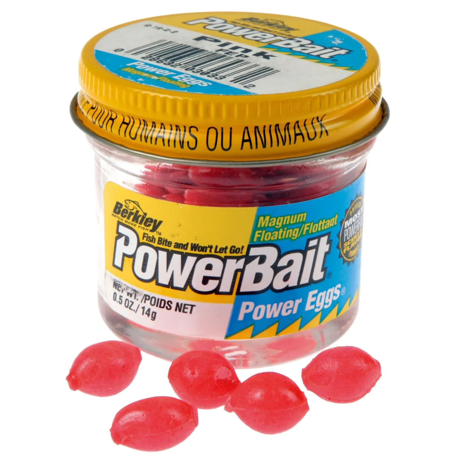 Berkley PowerBait Magnum Floating Power Eggs | Pink