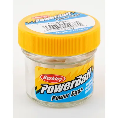 Berkley PowerBait Magnum Floating Power Eggs | Fluorescent White