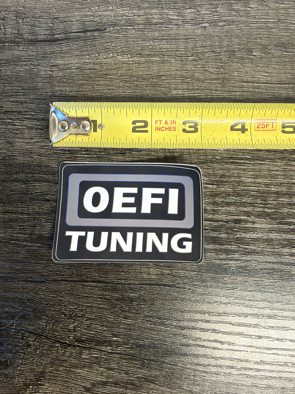 OEFI Tuning Sticker 3"x2"