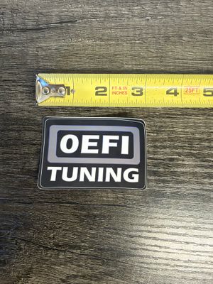 OEFI Tuning Sticker 3"x2"