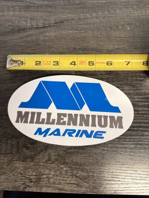 Millennium Marine Logo Sticker 7"