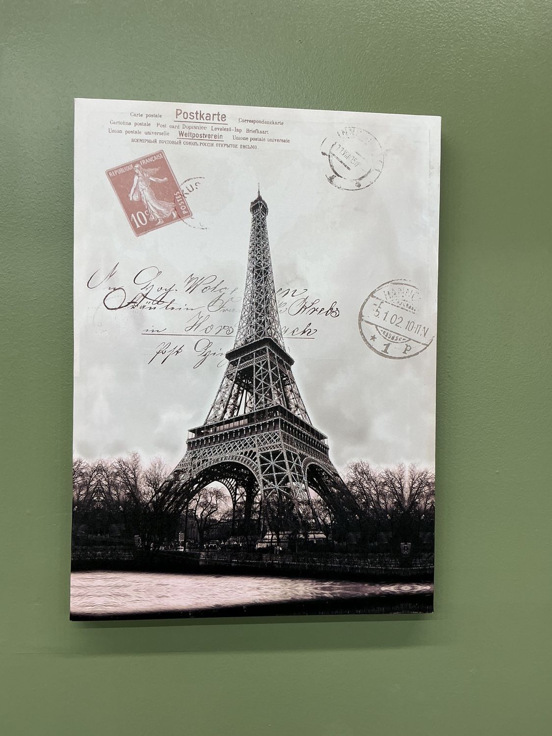 “PARIS” WALL ART