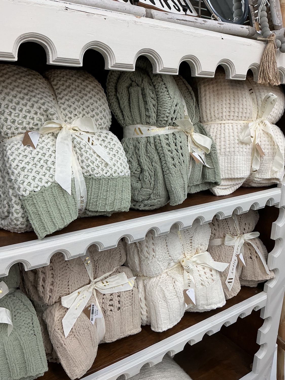 BLANKET, Colour: Beige