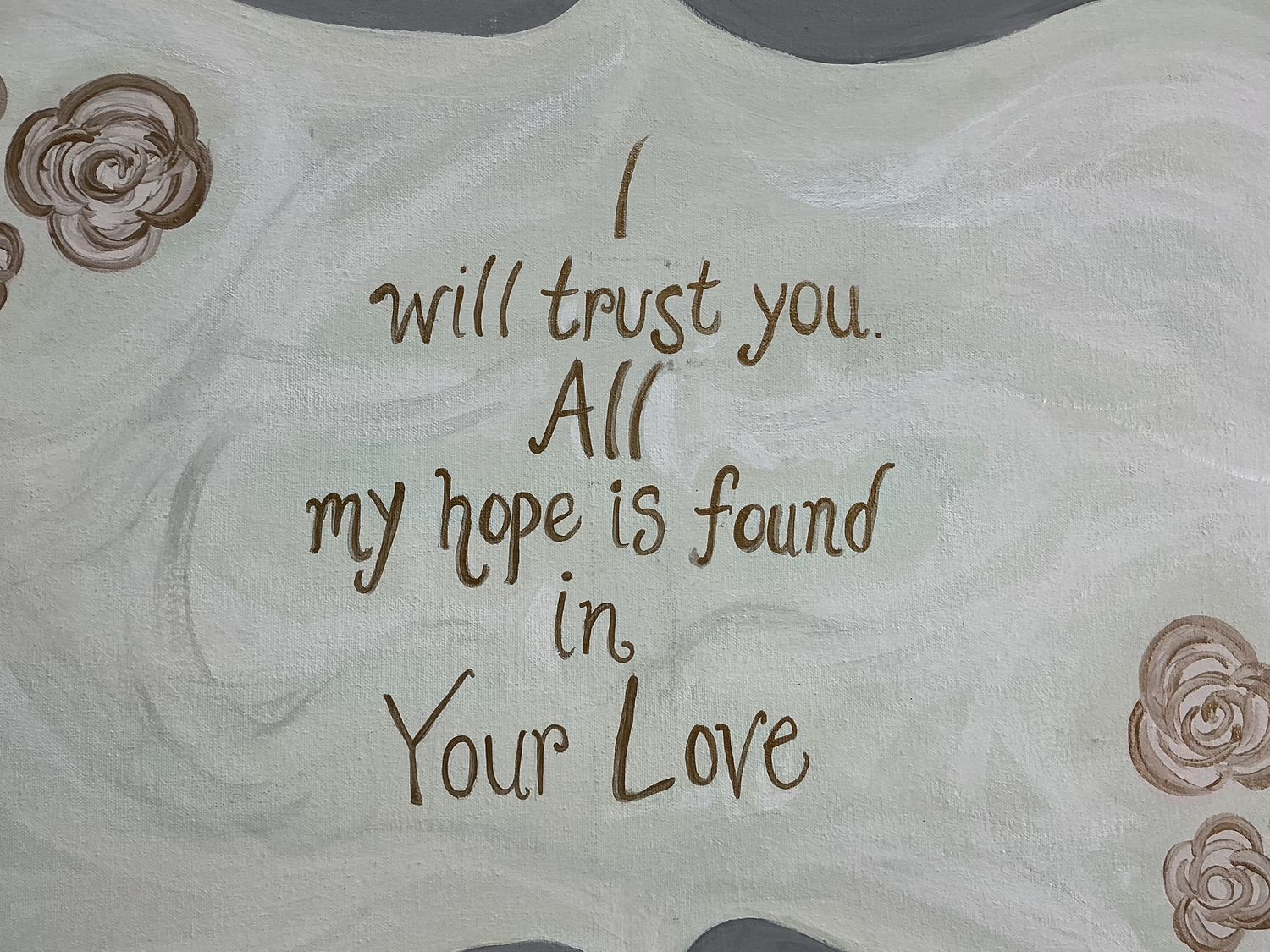 Faith wall art