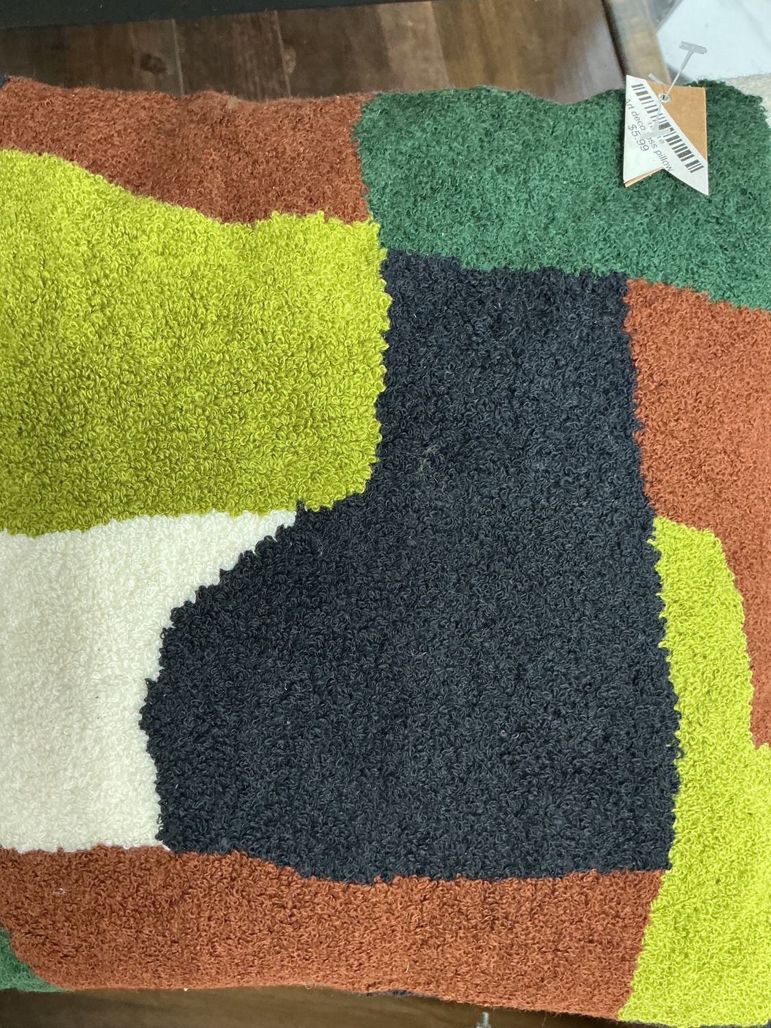 Art deco toss pillow