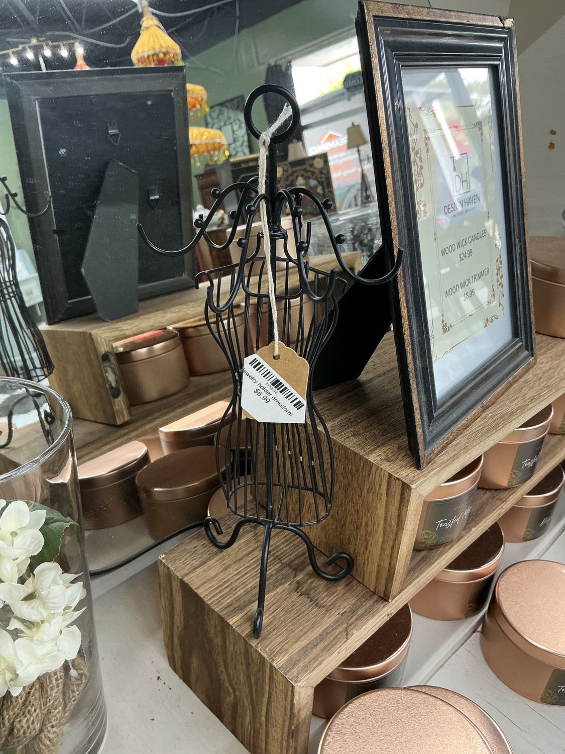 Jewelry holder dressform