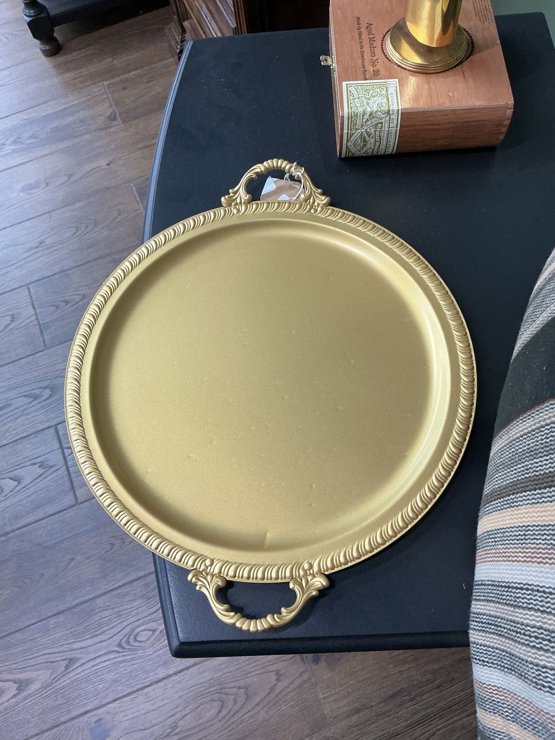 Gold platter