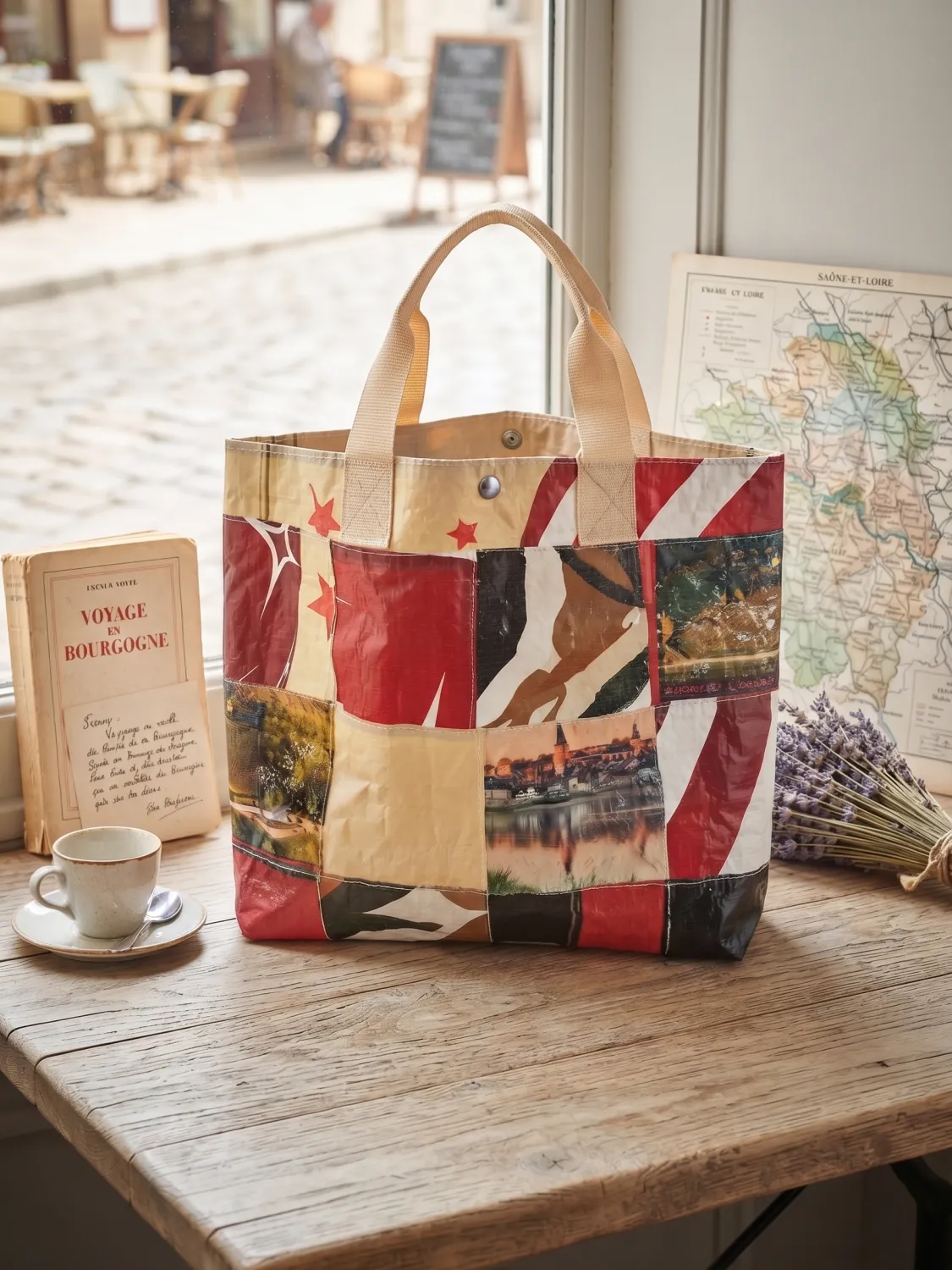 Petit cabas upcycling