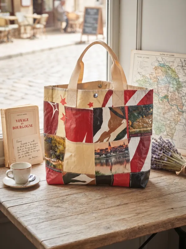 Petit cabas upcycling