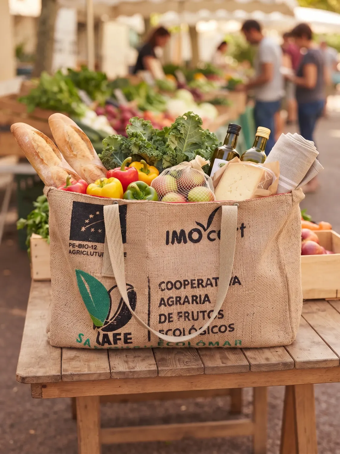 Sac toile de jute