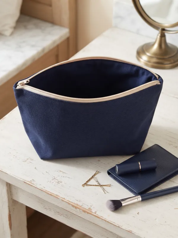 Petite trousse intérieur bleu
