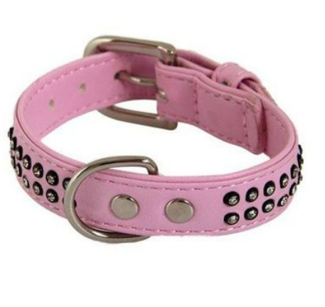 Collier chien Glamorous Rose 30 cm