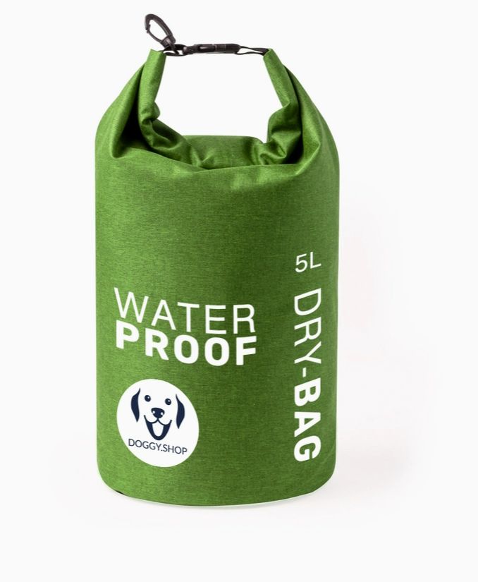 Sac étanche 5L pour aliments secs vert