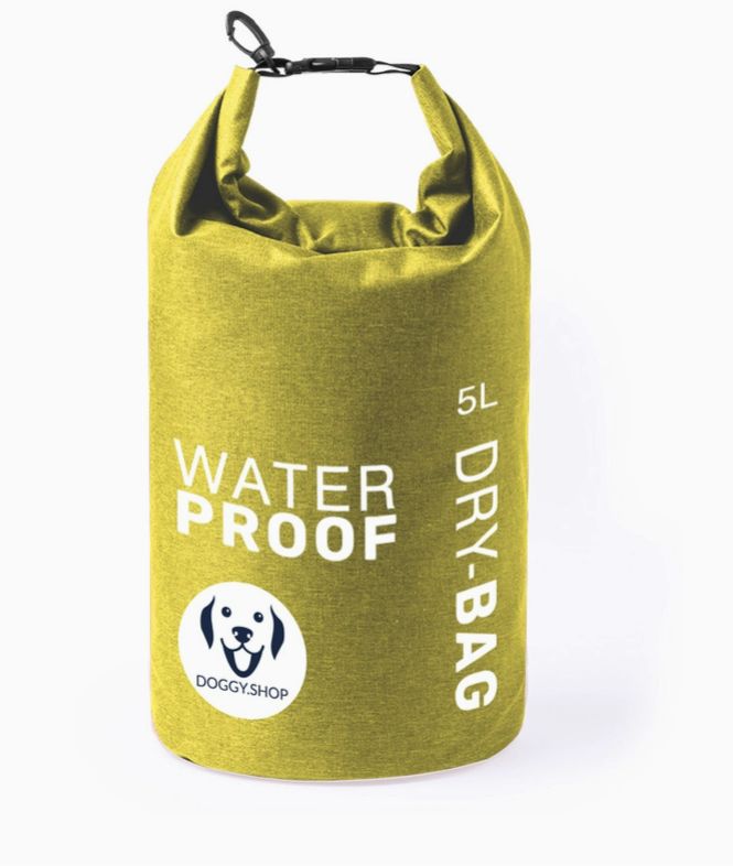 Sac étanche 5L pour aliments secs jaune