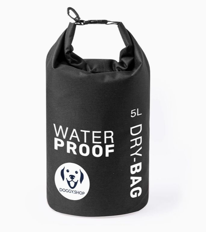 Sac étanche 5L pour aliments secs noir