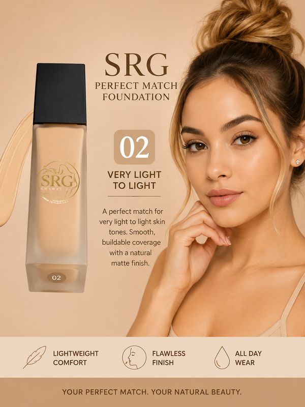 SRG Perfect Match Foundation (#02)