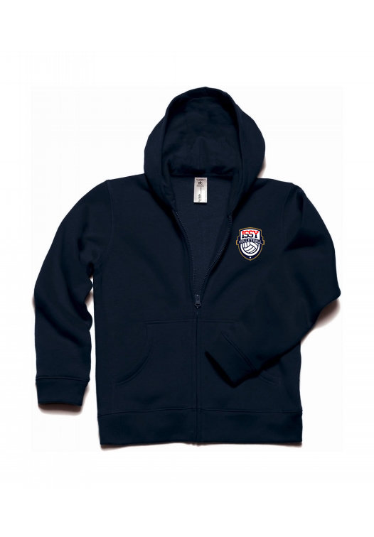 SWEAT-SHIRT ZIPPE ENFANT ISSY VOLLEY