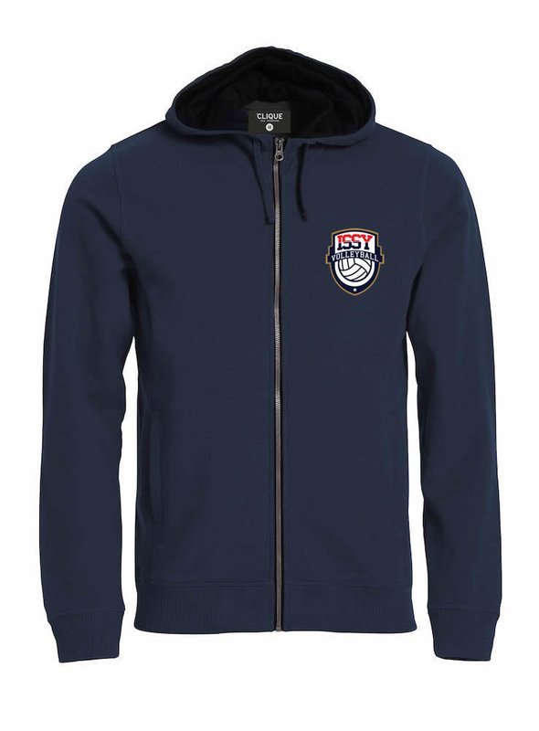 SWEAT-SHIRT ZIPPE HOMME ISSY VOLLEY