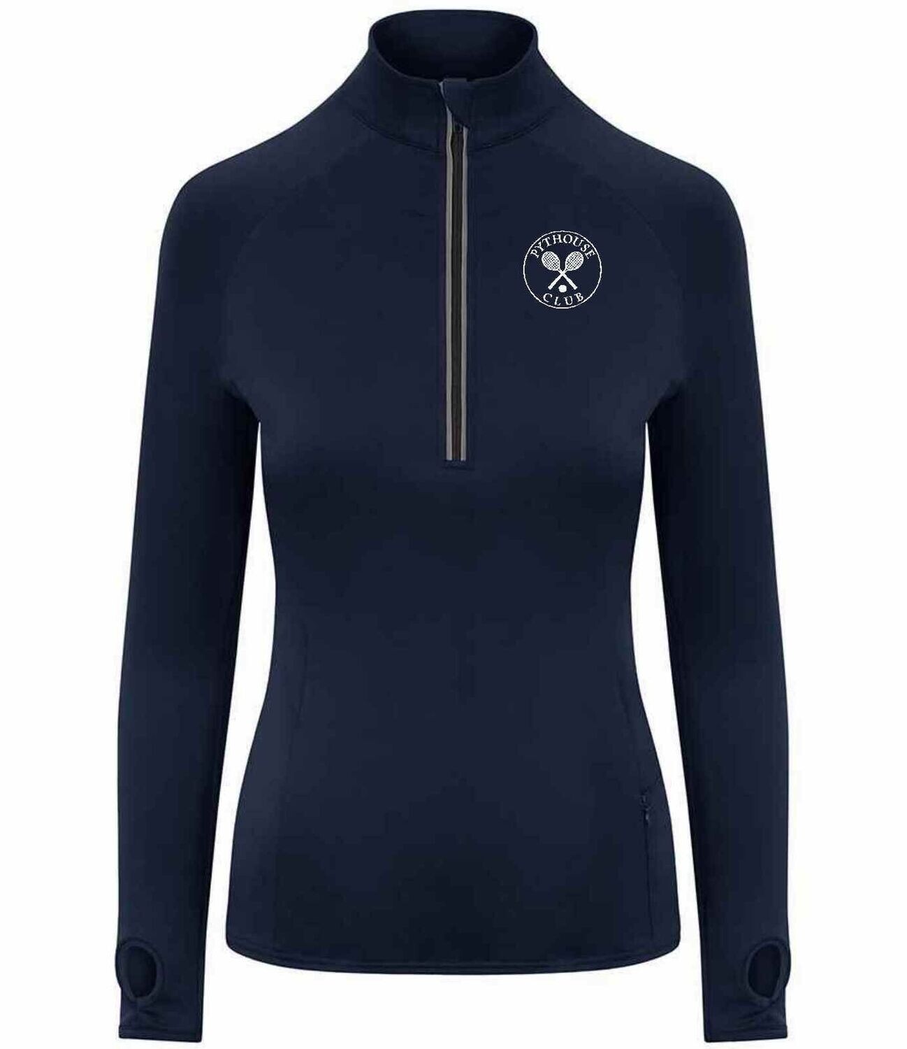 Ladies Cool Flex Half Zip Top