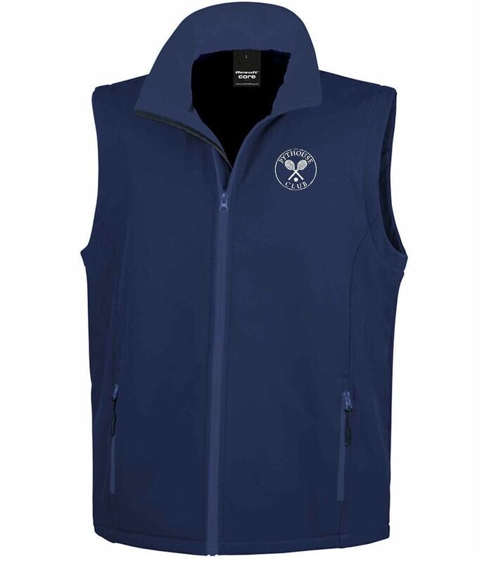 Mens Soft Shell Bodywarmer