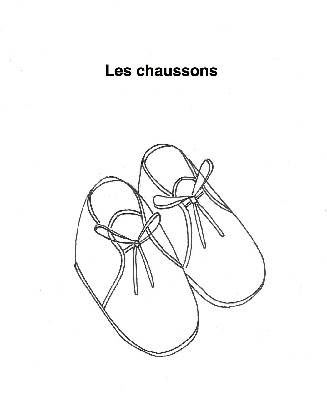 Les chaussons