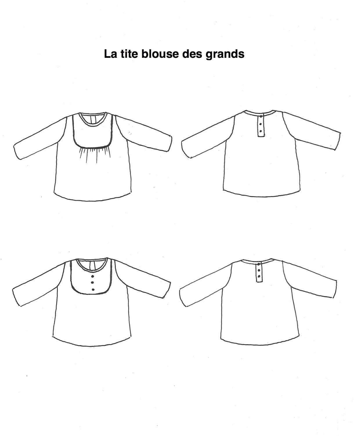 La tite blouse des grands