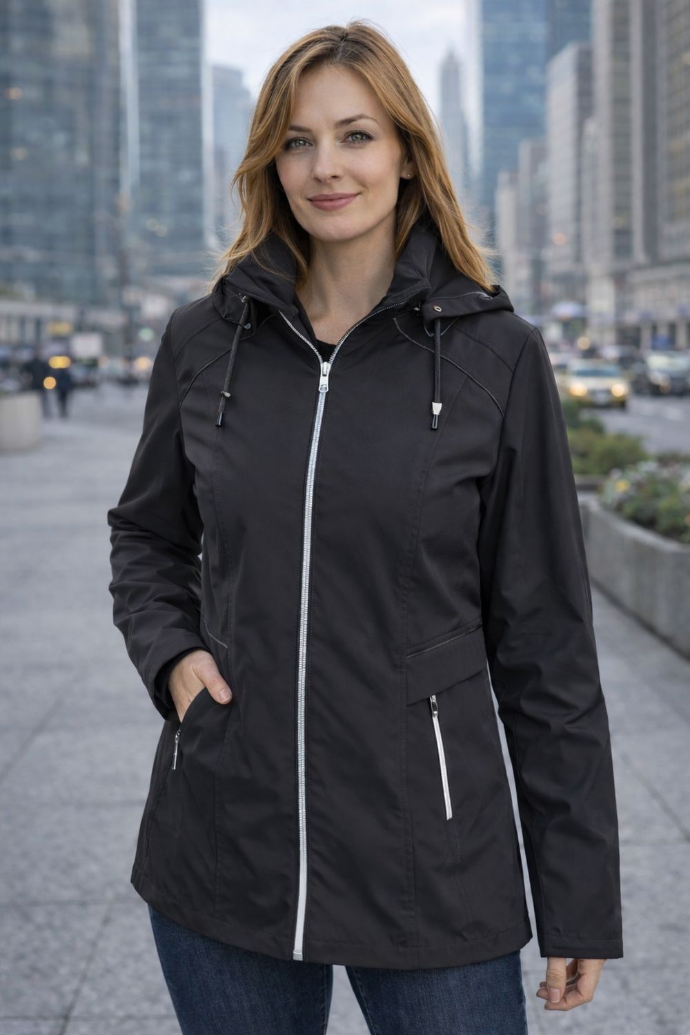 Kurtka Ela - kolor czarny