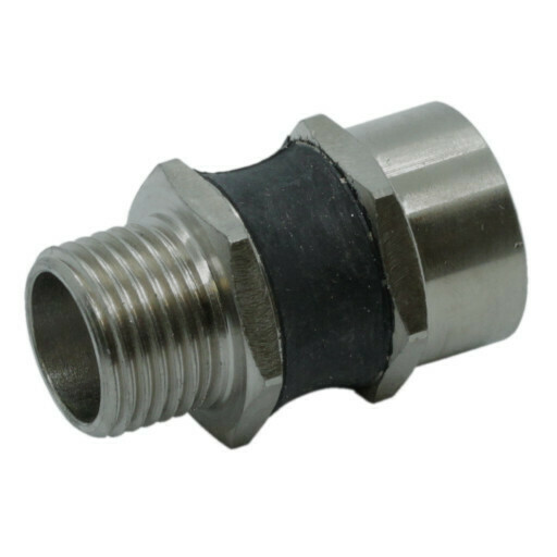 81.81.010.079 : Coupling, Vacuum Mount, Flexible, 1/2&quot; x 1/2&quot;, Standard
