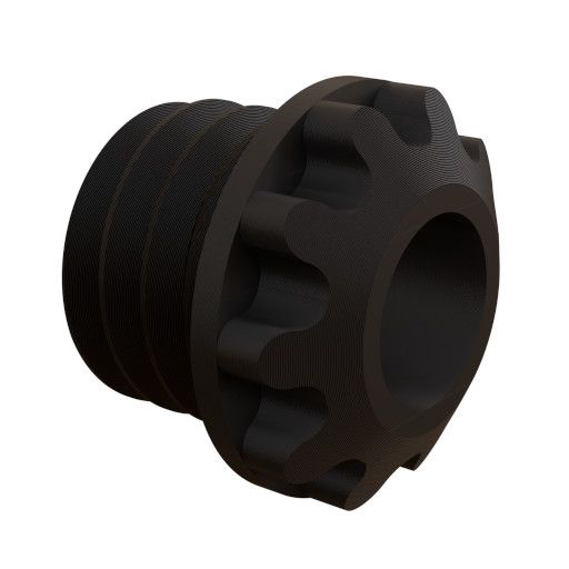 999-02-25-250 : Nozzle Tip, W&amp;D, Compensator, 0.250" Orifice (Printed)