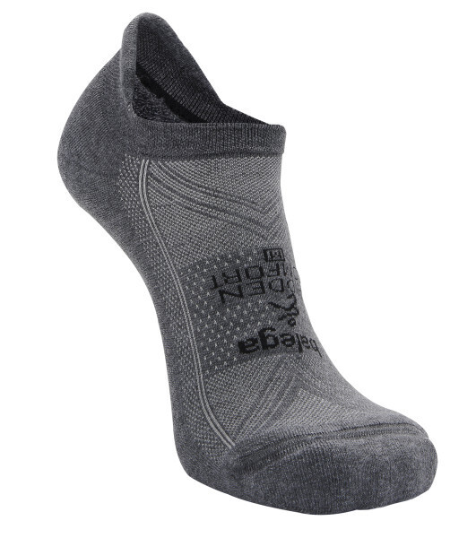 Balega Hidden Comfort No Show Charcoal Grey