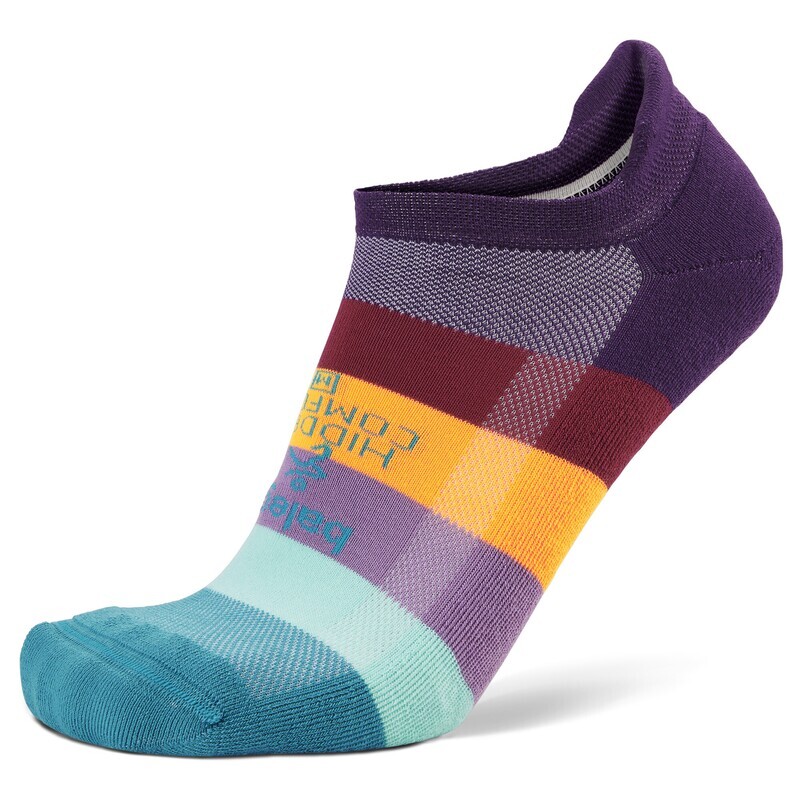 Hidden Comfort Stripe: Purple Aqua
