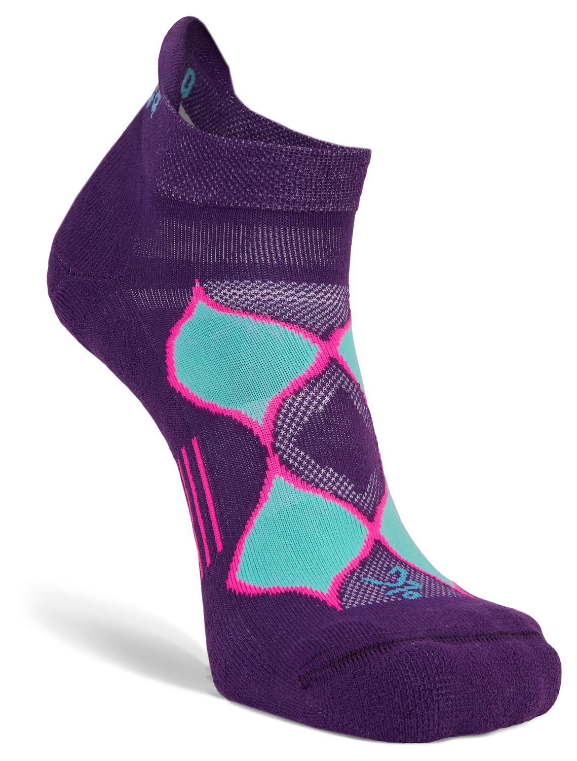 Women's Enduro No Show: Purple Watermelon