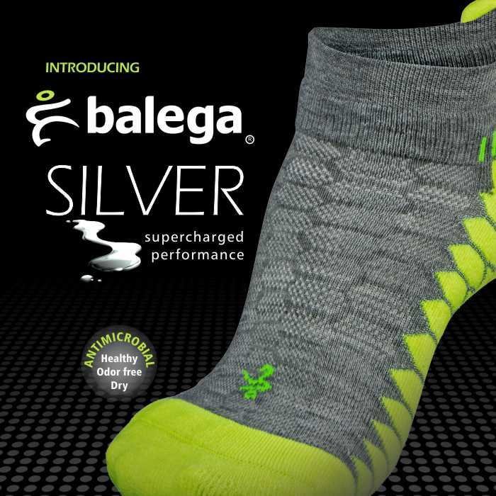 Balega Silver Balega Socks Website Silver Antimicrobial NoShow - Main Image