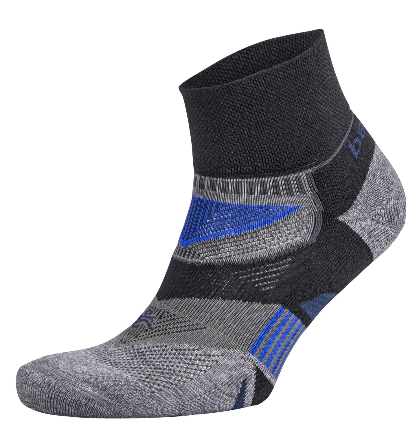 Enduro Quarter Socks Black/Grey/Blue
