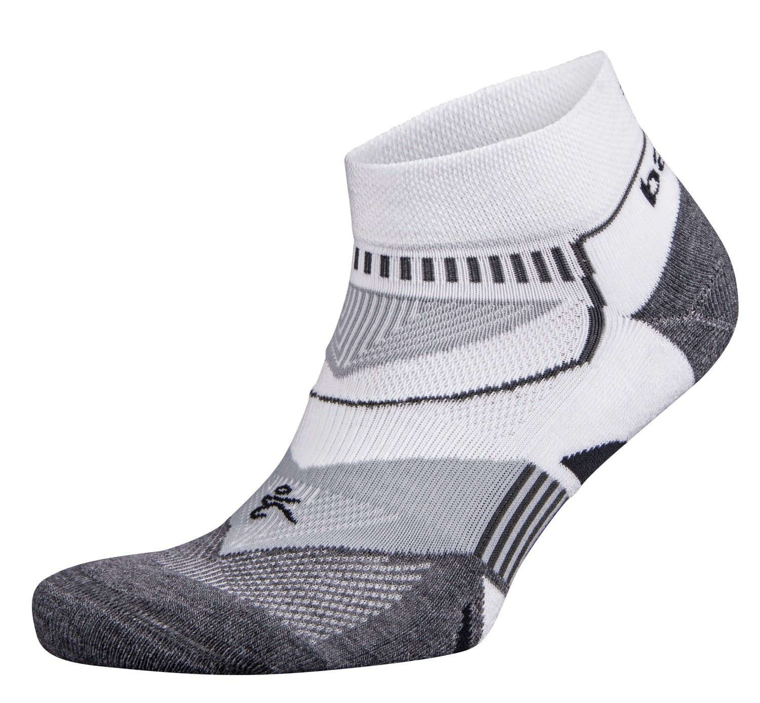 Enduro Low Cut Socks White/Grey/Heather