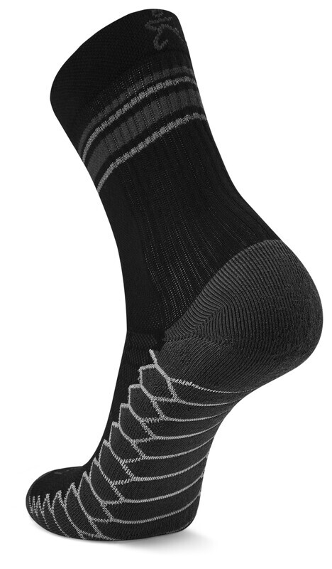 Silver Mini Crew: Black