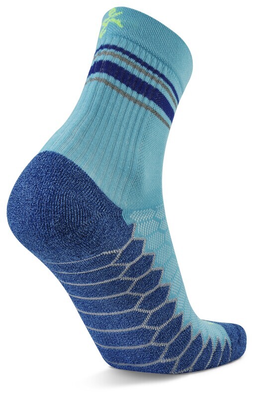 Silver Mini Crew: Cobalt Blue