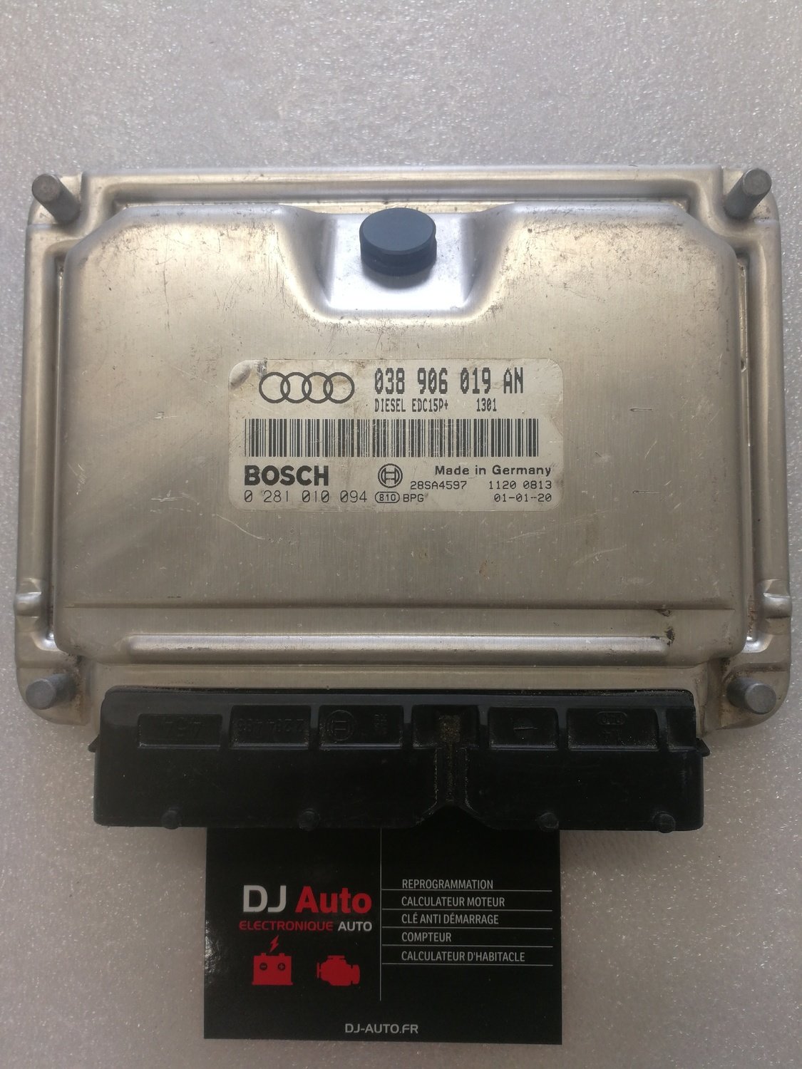 Audi Calculateur moteur A4 1.9 TDI Bosch 038 906 019 AN - 0 281 010 094