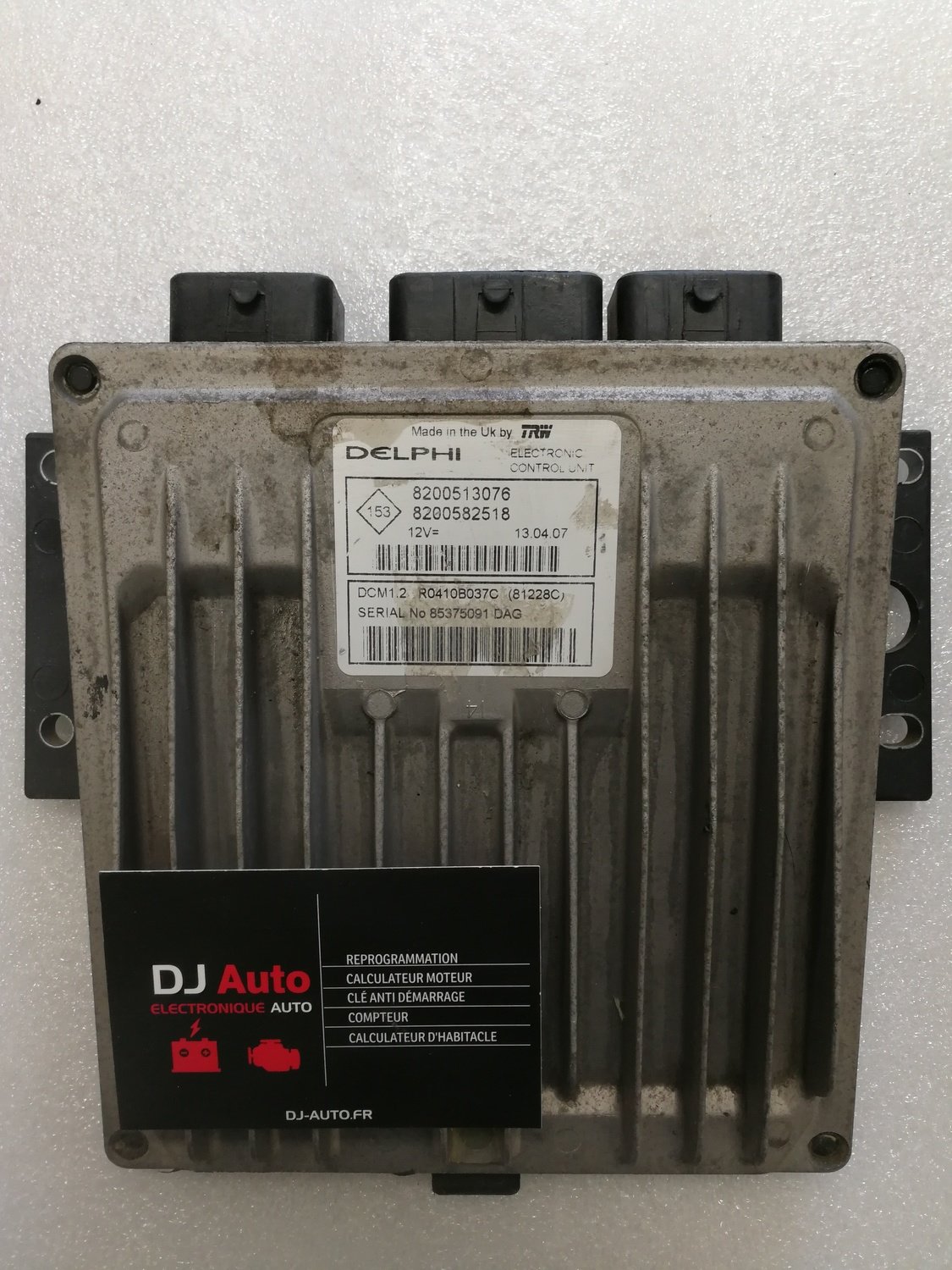 Renault Calculateur Moteur 1.5 DCI Delphi DCM1.2 8200471073 8200741052