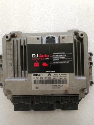 Renault Calculateur moteur Megane Scénic 1.9 DCI EDC16C3 0 281 010 769 Renault Calculateur moteur Megane Scénic 1.9 DCI EDC16C3 0 281 010 769