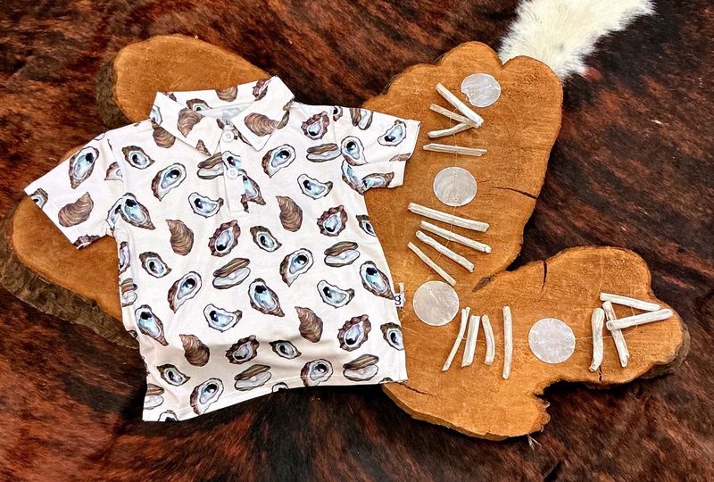 Boys SS Polo Shirt-Oyster