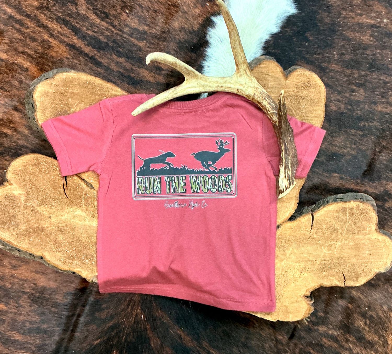 Kids Run The Woods T-Shirt