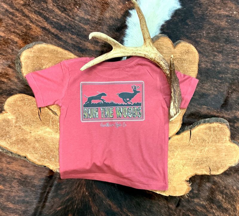 Kids Run The Woods T-Shirt