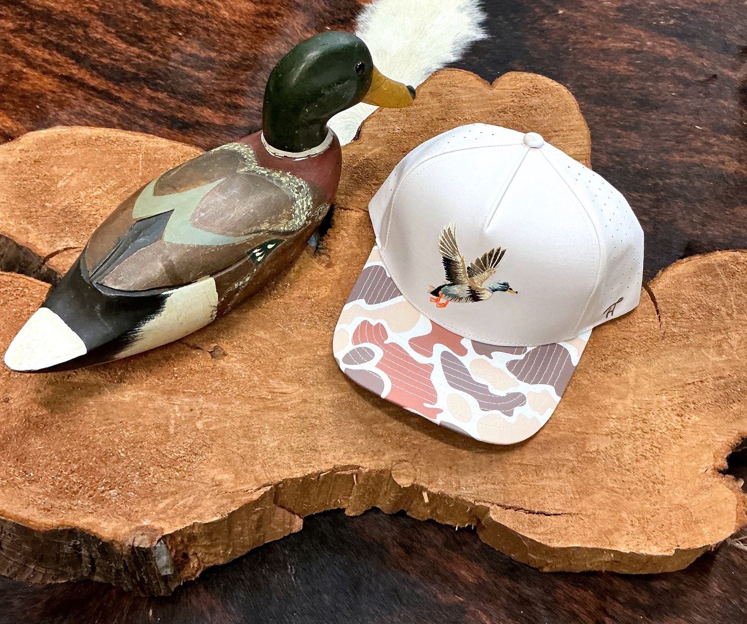 Camo Ball Cap-Duck