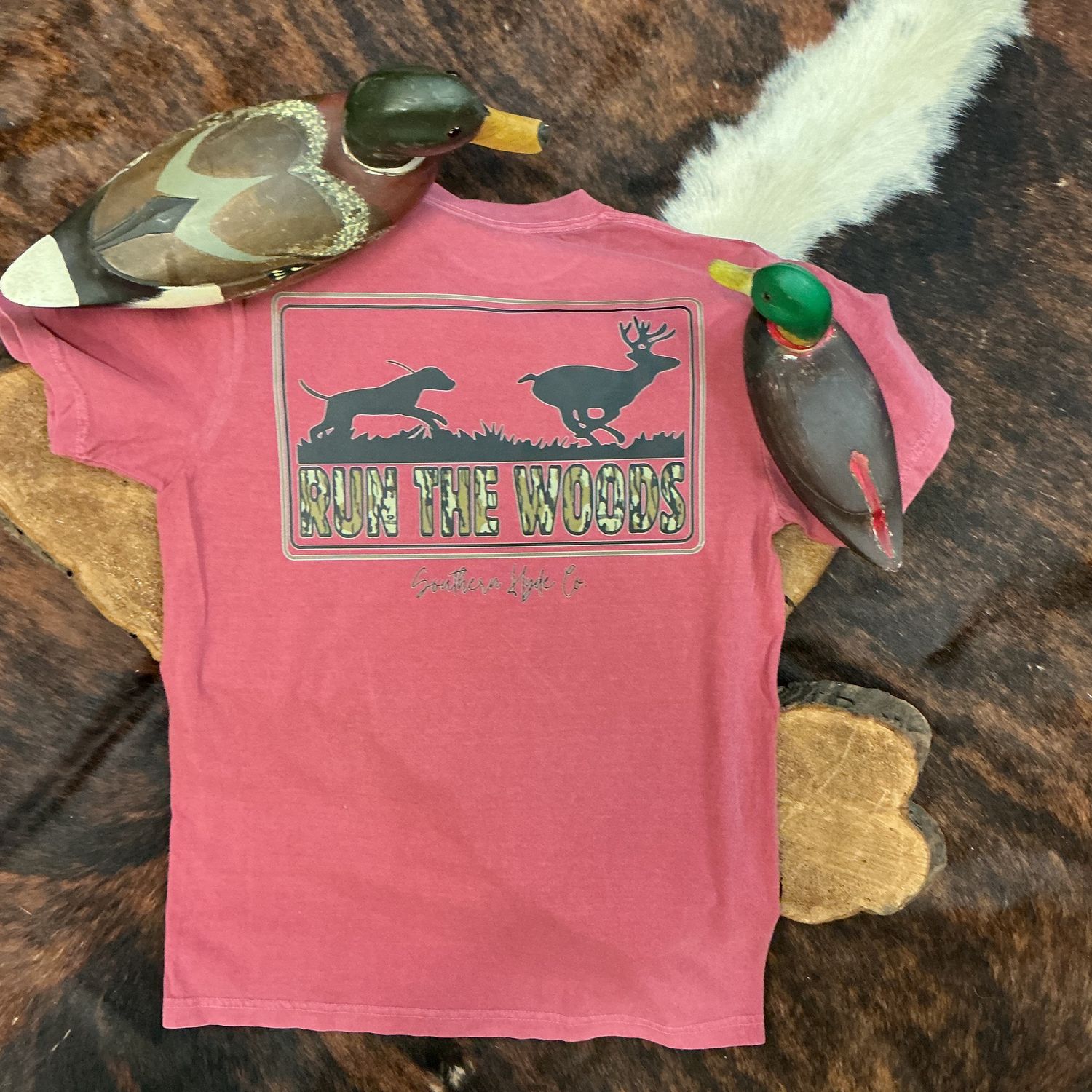 Adult Run The Woods T-Shirt